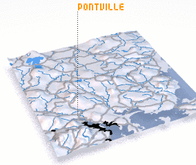 3d view of Pontville