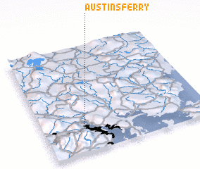 3d view of Austins Ferry