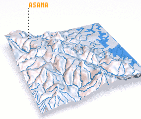 3d view of Asama