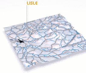 3d view of Lisle