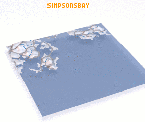 3d view of Simpsons Bay