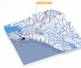 3d view of Barakau