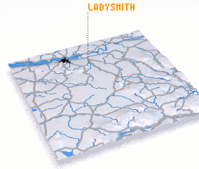 3d view of Ladysmith