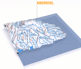 3d view of Kaunkiol