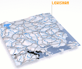 3d view of Lewisham