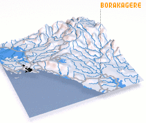 3d view of Borakagere