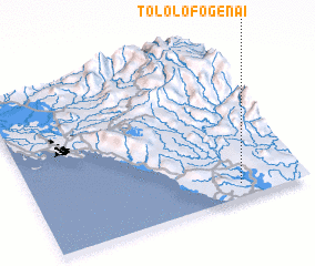 3d view of Tololo-Fogenai