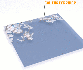 3d view of Saltwater River