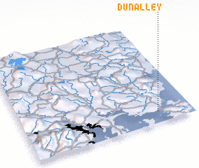 3d view of Dunalley