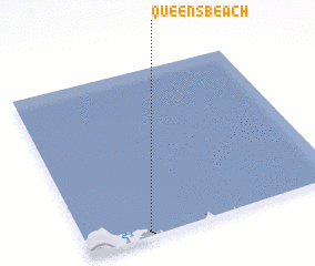 3d view of Queens Beach