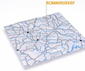 3d view of McMahons Reef