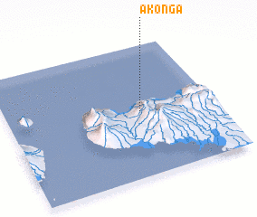 3d view of Akonga