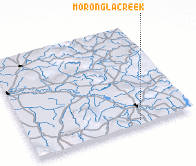 3d view of Morongla Creek