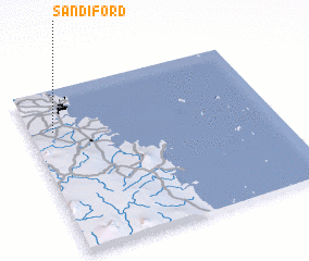 3d view of Sandiford