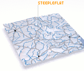 3d view of Steeple Flat