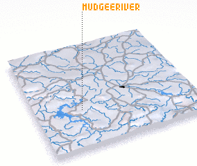 3d view of Mudgee River