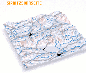 3d view of Sirnitz-Sonnseite