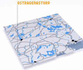 3d view of Östra Genastorp