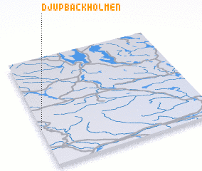 3d view of Djupbäckholmen