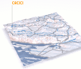 3d view of Čačići