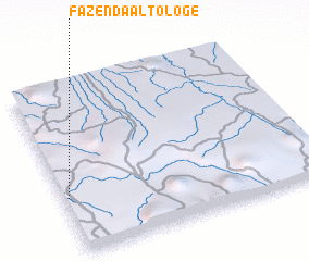 3d view of Fazenda Alto Loge