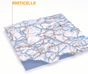 3d view of Monticello
