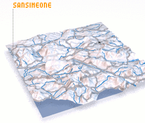 3d view of San Simeone