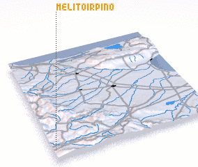 3d view of Melito Irpino