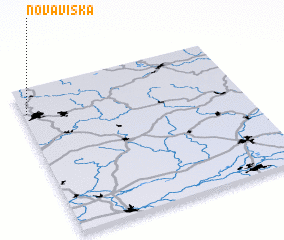 3d view of Nová Víska