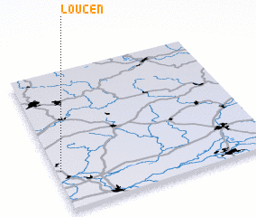 3d view of Loučeň