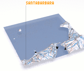 3d view of Santa Barbara