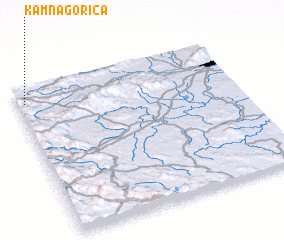 3d view of Kamna Gorica