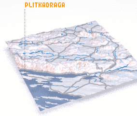 3d view of Plitka Draga