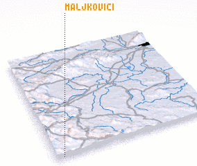 3d view of Maljkovići