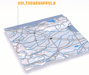 3d view of Volturara Appula