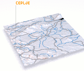 3d view of Čeplje