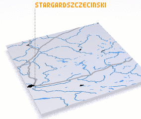 3d view of Stargard Szczeciński