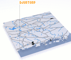 3d view of Djurtorp