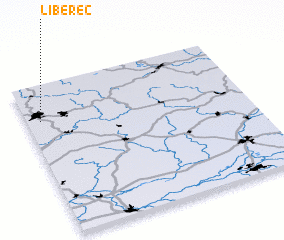 3d view of Liberec