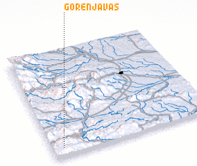 3d view of Gorenja Vas