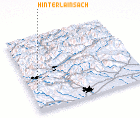 3d view of Hinterlainsach