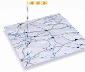 3d view of Horní Pěna