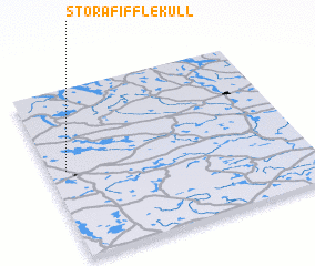 3d view of Stora Fifflekull