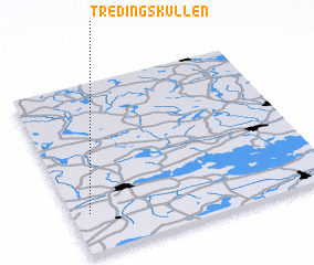 3d view of Tredingskullen