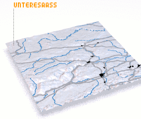 3d view of Untere Saaß