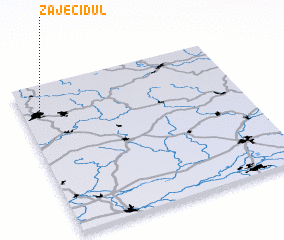 3d view of Zaječí Dŭl