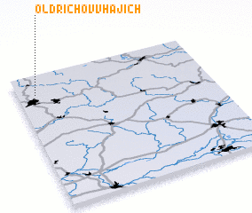 3d view of Oldřichov v Hájích