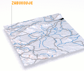 3d view of Zabukovje