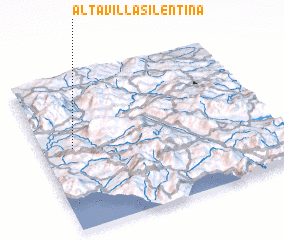 3d view of Altavilla Silentina