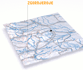 3d view of Zgornje Roje